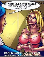 Oh shit! Julie you scared the fuck out of me on this black cartoon porn. What do you want girl?
