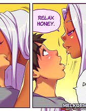 cartoon porn comics with couple that have amazing sex