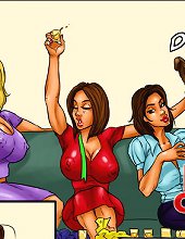 Extreme interracial group erotic cartoons orgies exhaust huge black cocks and juicy twats!