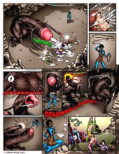 Black cock monster interracial comic