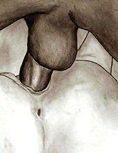 Two sledge-hammer interracial cartoon sex pic lovers doing stack of hay into both cunt holes