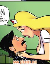 Horny nurse is craving for a hard cock, watch Jab cartoon sex