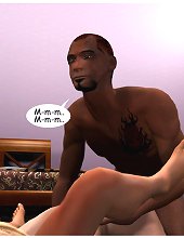 Negro likes to organize cool interracial 3d porn parties of the mega dimension
