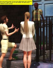 3d nude christian knocker girl wants to help to neighbors