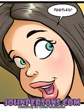 interracial John Persons comics exposing entrancing cum on tits images