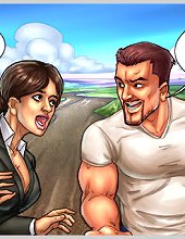 Wonderful sex comics exposing horny girls and furious action