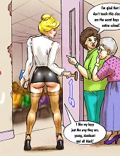 Slut teacher in da school comics porn