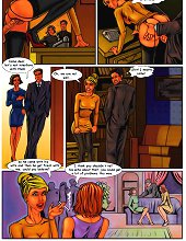 Hot wives and their comic sex adventures, delicious and sweet cartoon blowjob