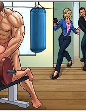 Fuck John, here is something better on cartoon comics porn. He fucks her right in the ass!