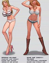 On this interracial cartoon Mrs Williams going in for more drinks and drank a lot of cum