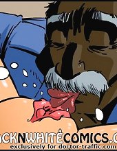 Dont stop to lick my moist cunt you old fuck, Im about to cum on these interracial cartoons